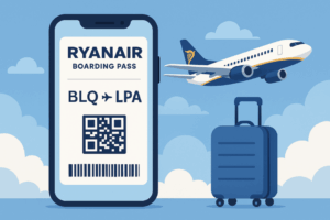 Scopri di più sull'articolo Ryanair passa alla carta d’imbarco digitale: cosa cambia e come Coopark semplifica il tuo viaggio con il parcheggio vicino all’aeroporto di Bologna